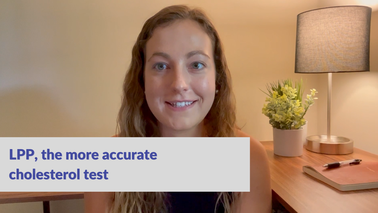 Not all cholesterol is equal...