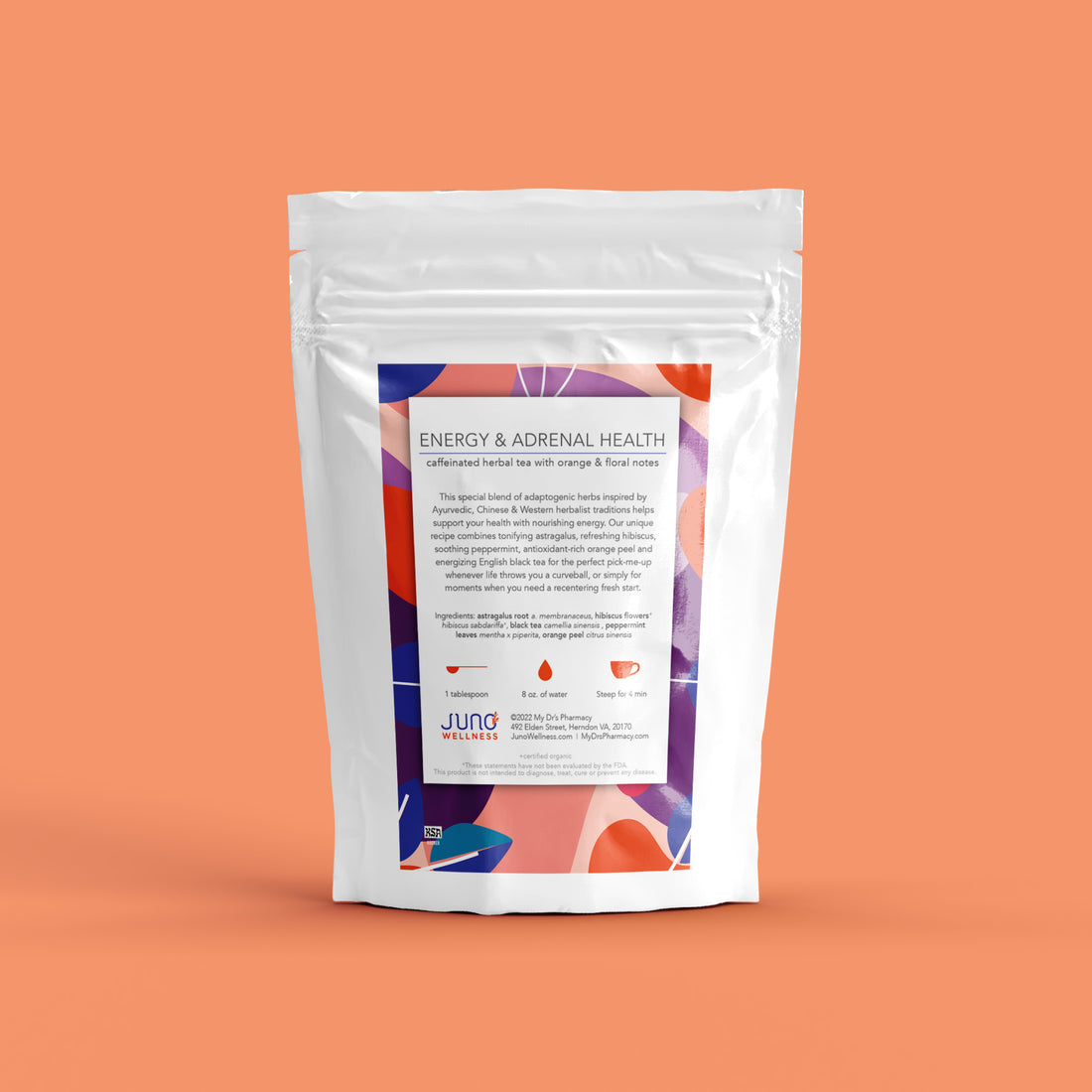 Energy & Adrenal Health Tea Blend - Loos Leaf Tea
