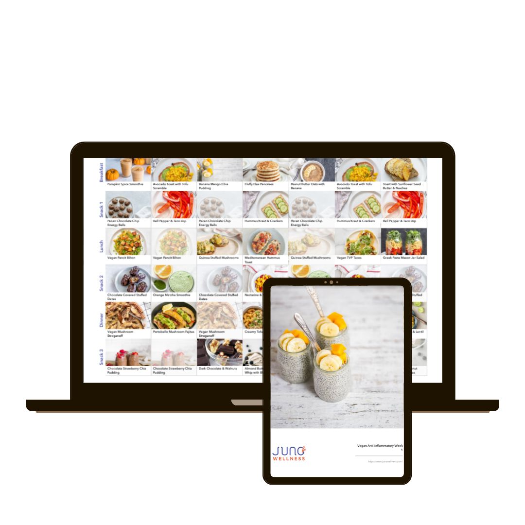Vegan Anti-Inflammatory Meal Plan - 2 Weeks