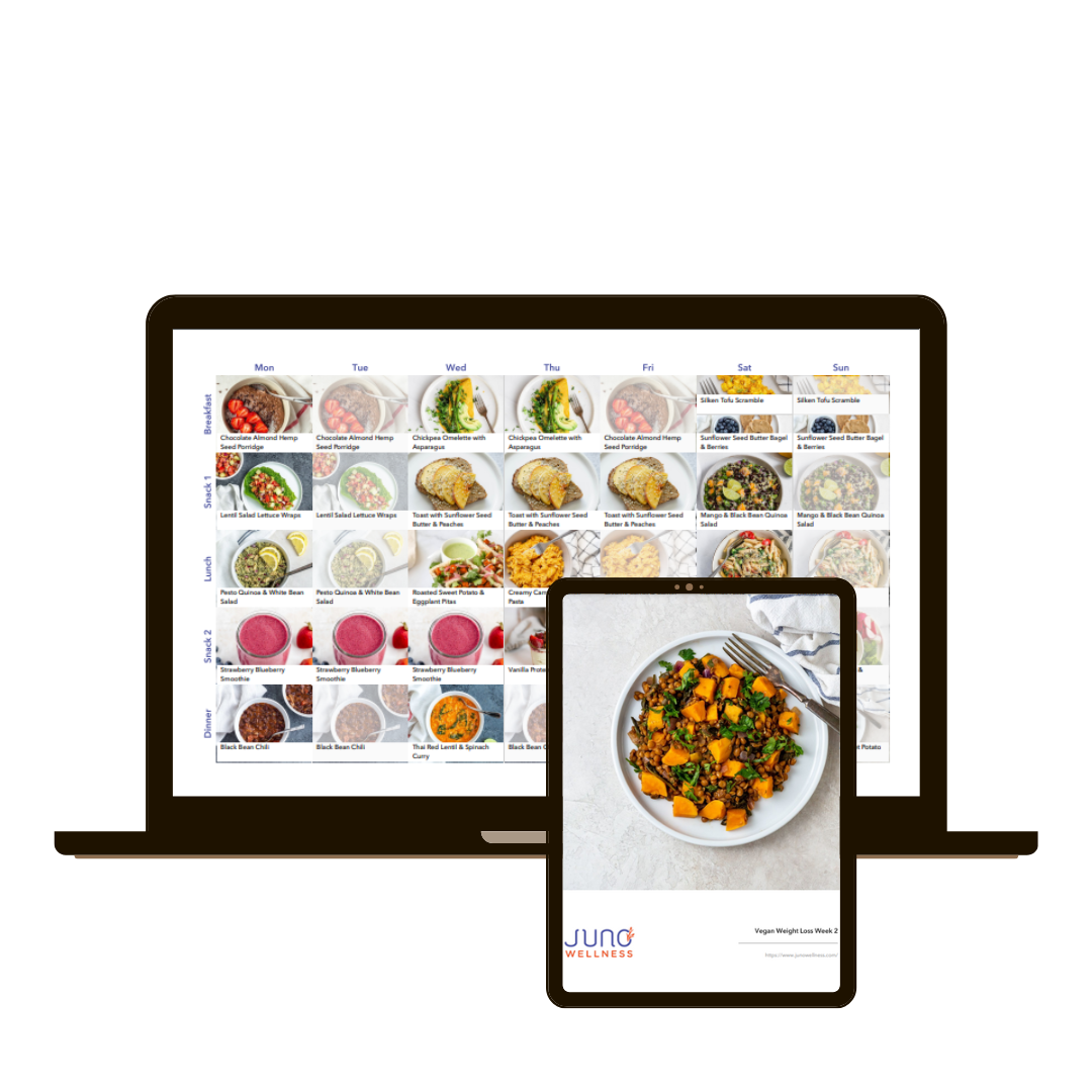Vegan Weight Loss Meal Plan - 2 Weeks