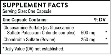 GLUCOSAMINE & CHONDROITIN