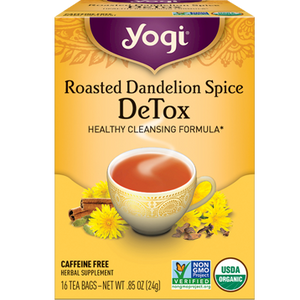 Roasted Dandelion Spice Detox Tea 16 bags