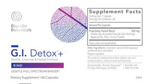 G.I. Detox + 60 vegcaps