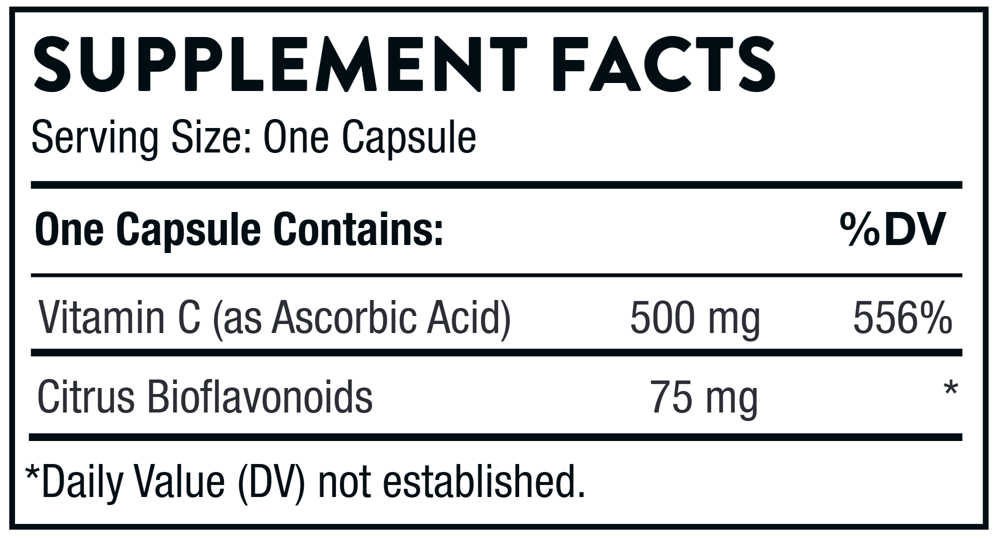 VIT C W/FLAVONOIDS